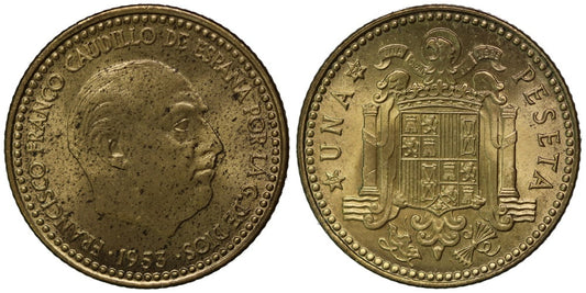 1 PESETA 1953*19-62